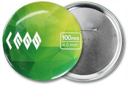 缶バッジ円形（クリア）100mm