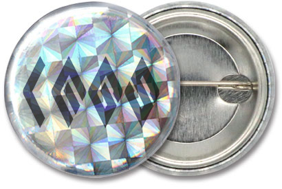 ホログラム缶バッジ（白押さえ無）