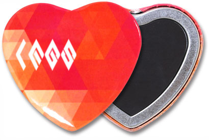 缶マグネットハート