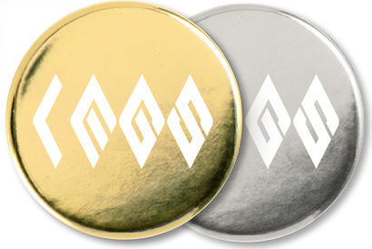 メタリック缶バッジ（白押さえアリ）