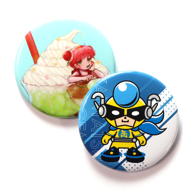 缶バッジ（円形クリア）